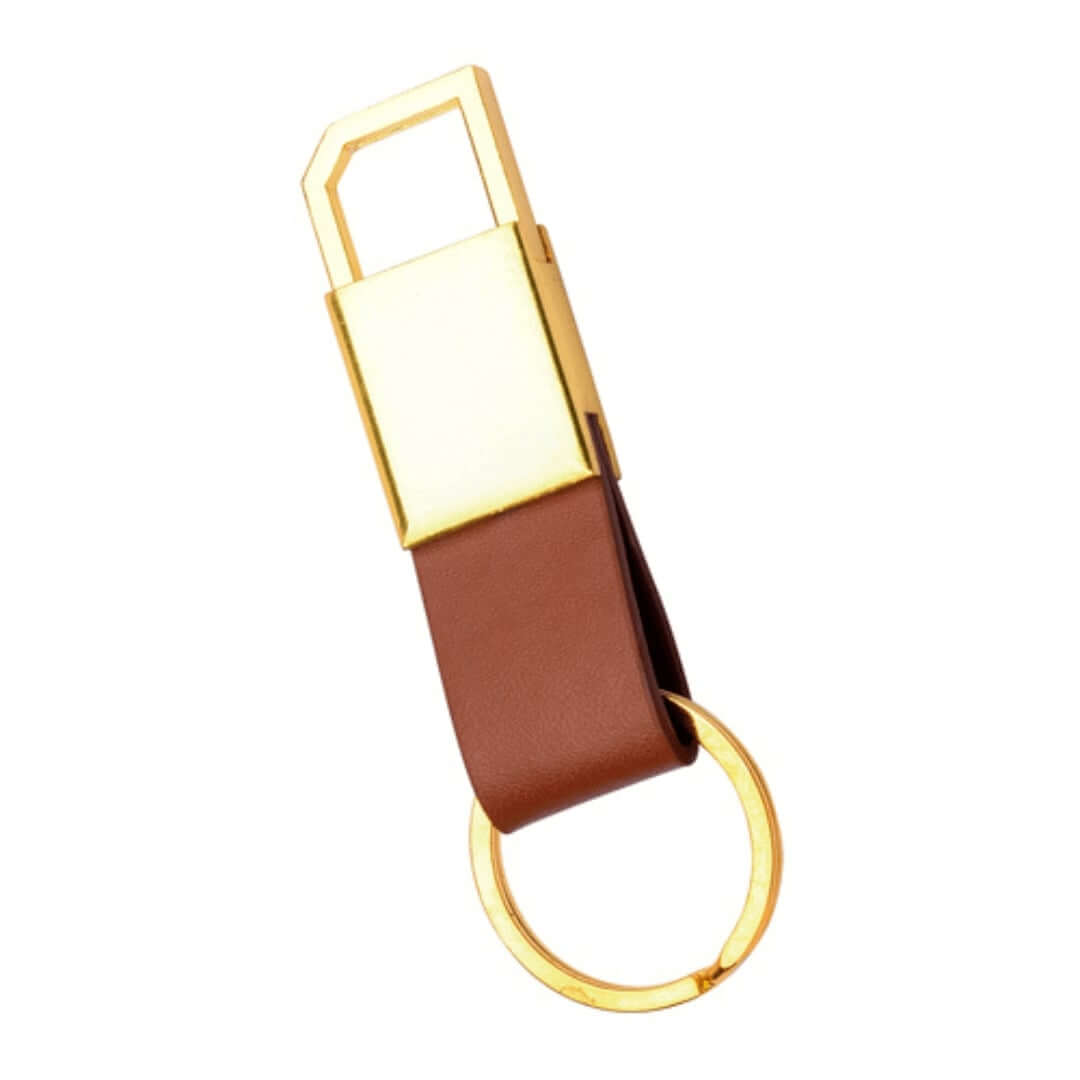 1662470087_Leather Strap Gold Metal Keychain-01 (1) (1)